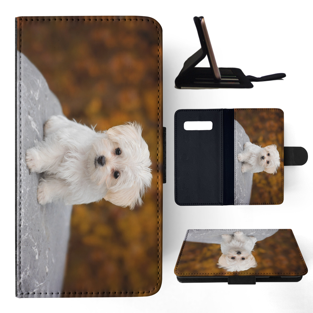 FLIP CASE FOR SAMSUNG GALAXY|MALTESE DOG 9 - Picture 81 of 120