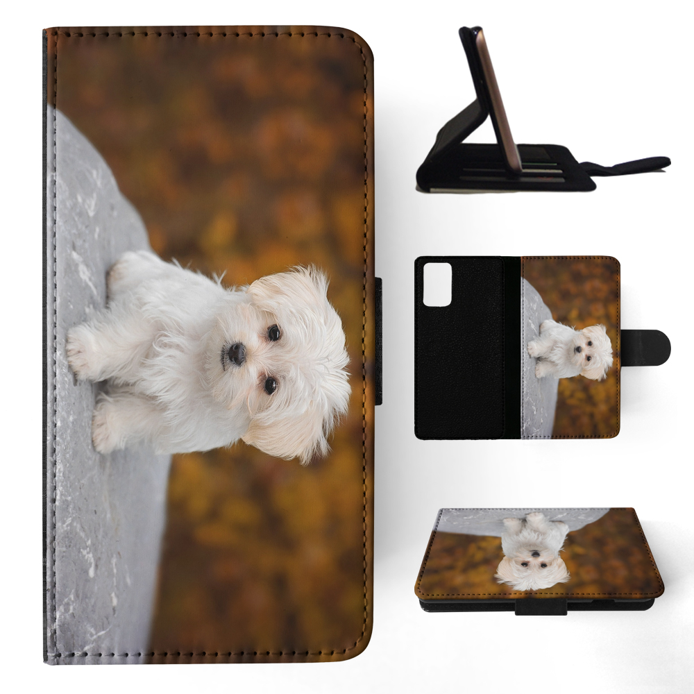 FLIP CASE FOR SAMSUNG GALAXY|MALTESE DOG 9 - Picture 71 of 120