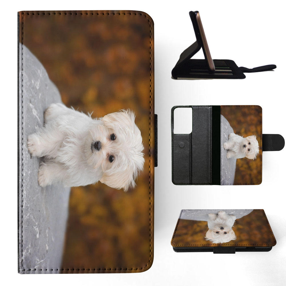 FLIP CASE FOR SAMSUNG GALAXY|MALTESE DOG 9 - Picture 51 of 120