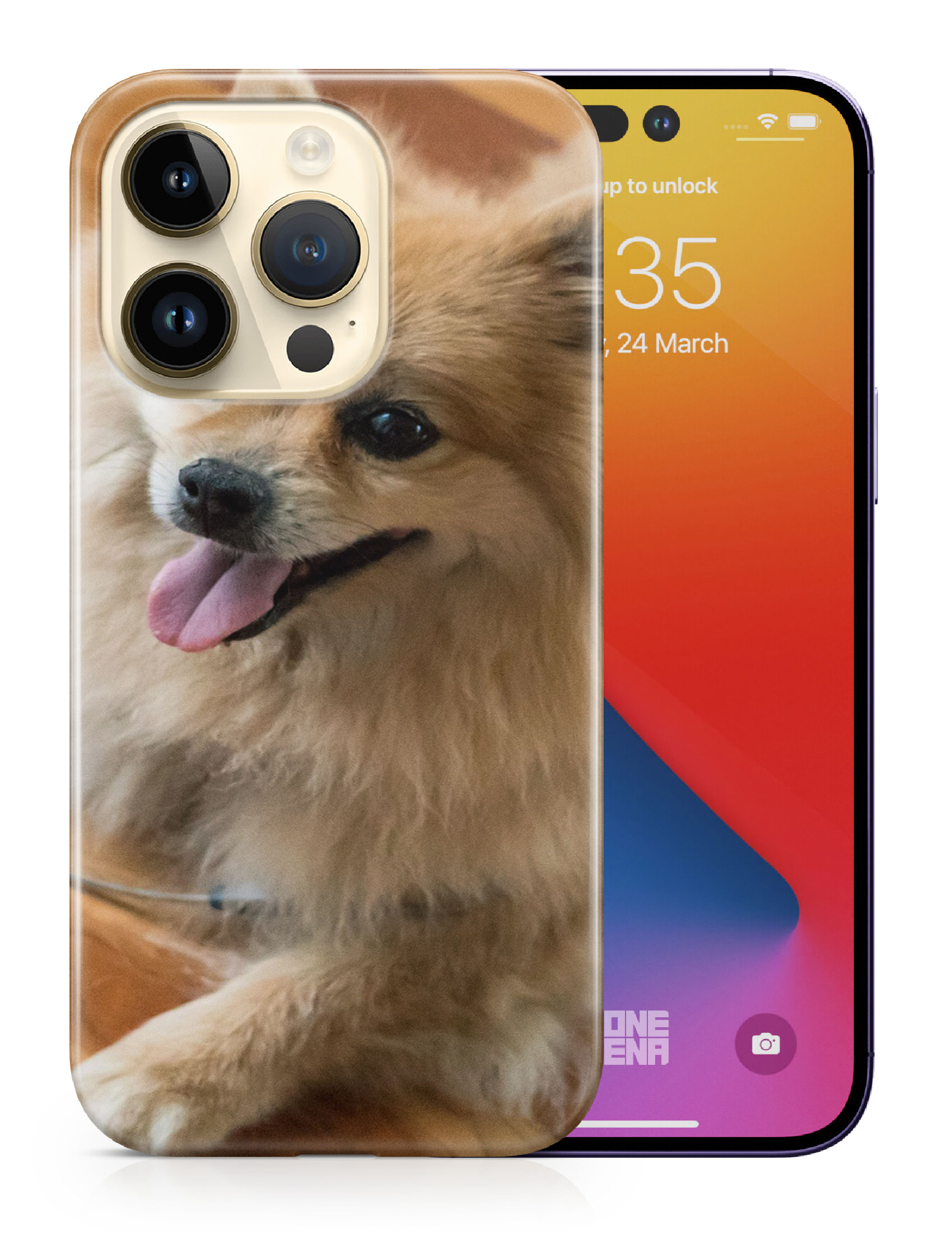 CASE COVER FOR APPLE IPHONE|POMERANIAN DOG 7 - Foto 10 di 44