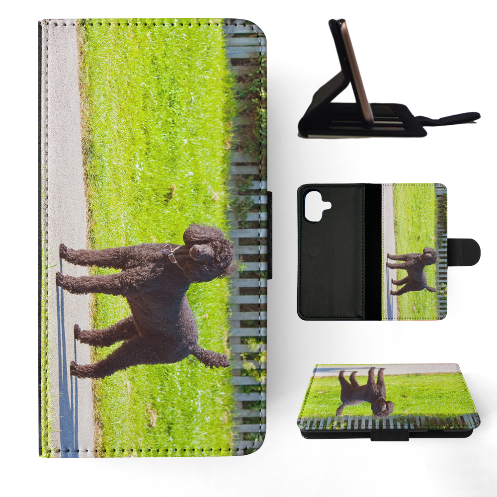 FLIP CASE FOR APPLE IPHONE|POODLE DOG 13 - Foto 21 di 193