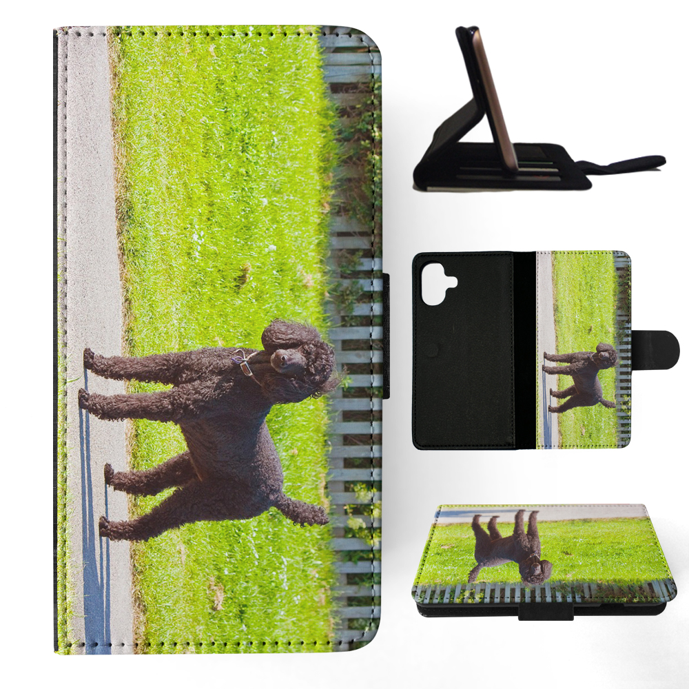 FLIP CASE FOR APPLE IPHONE|POODLE DOG 13 - Foto 16 di 193