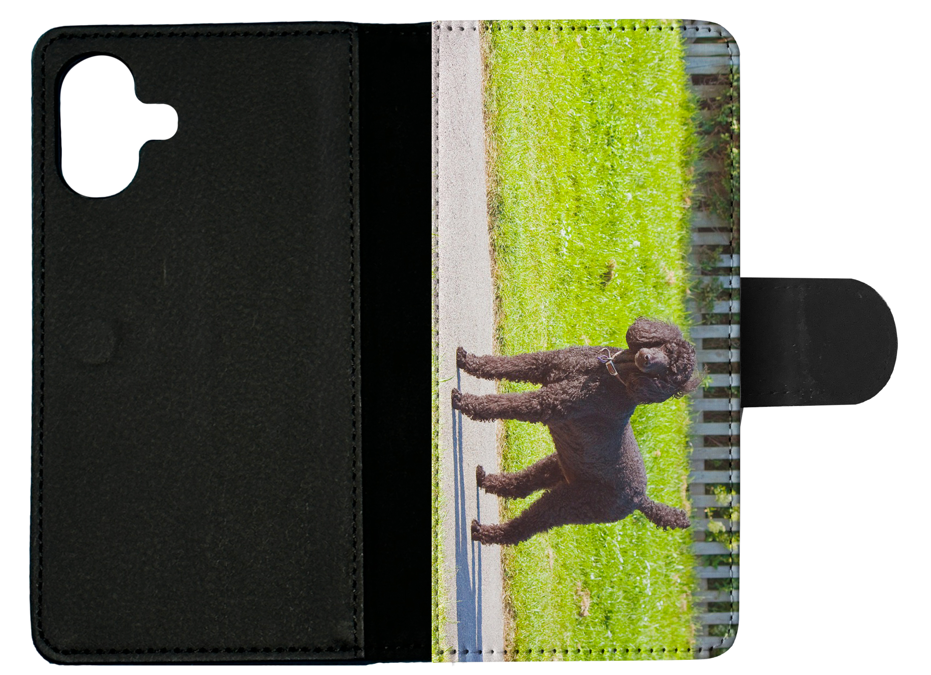 FLIP CASE FOR APPLE IPHONE|POODLE DOG 13 - Foto 19 di 193