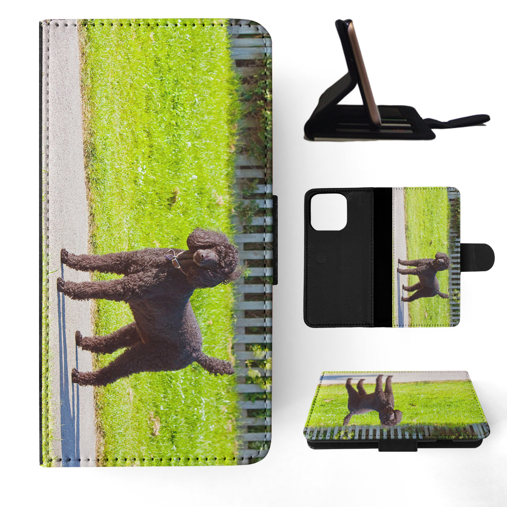 FLIP CASE FOR APPLE IPHONE|POODLE DOG 13 - Foto 11 di 193