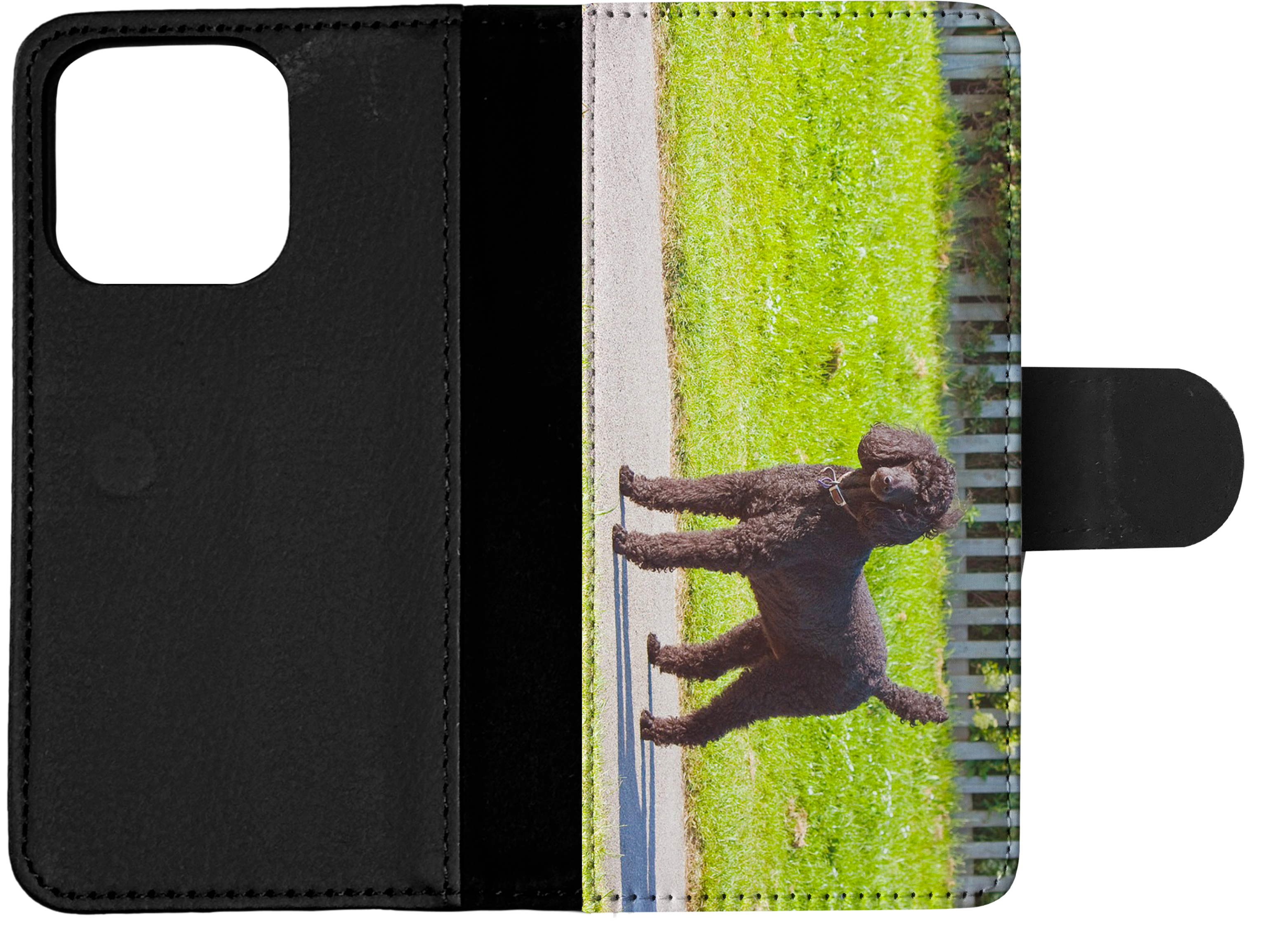 FLIP CASE FOR APPLE IPHONE|POODLE DOG 13 - Foto 14 di 193