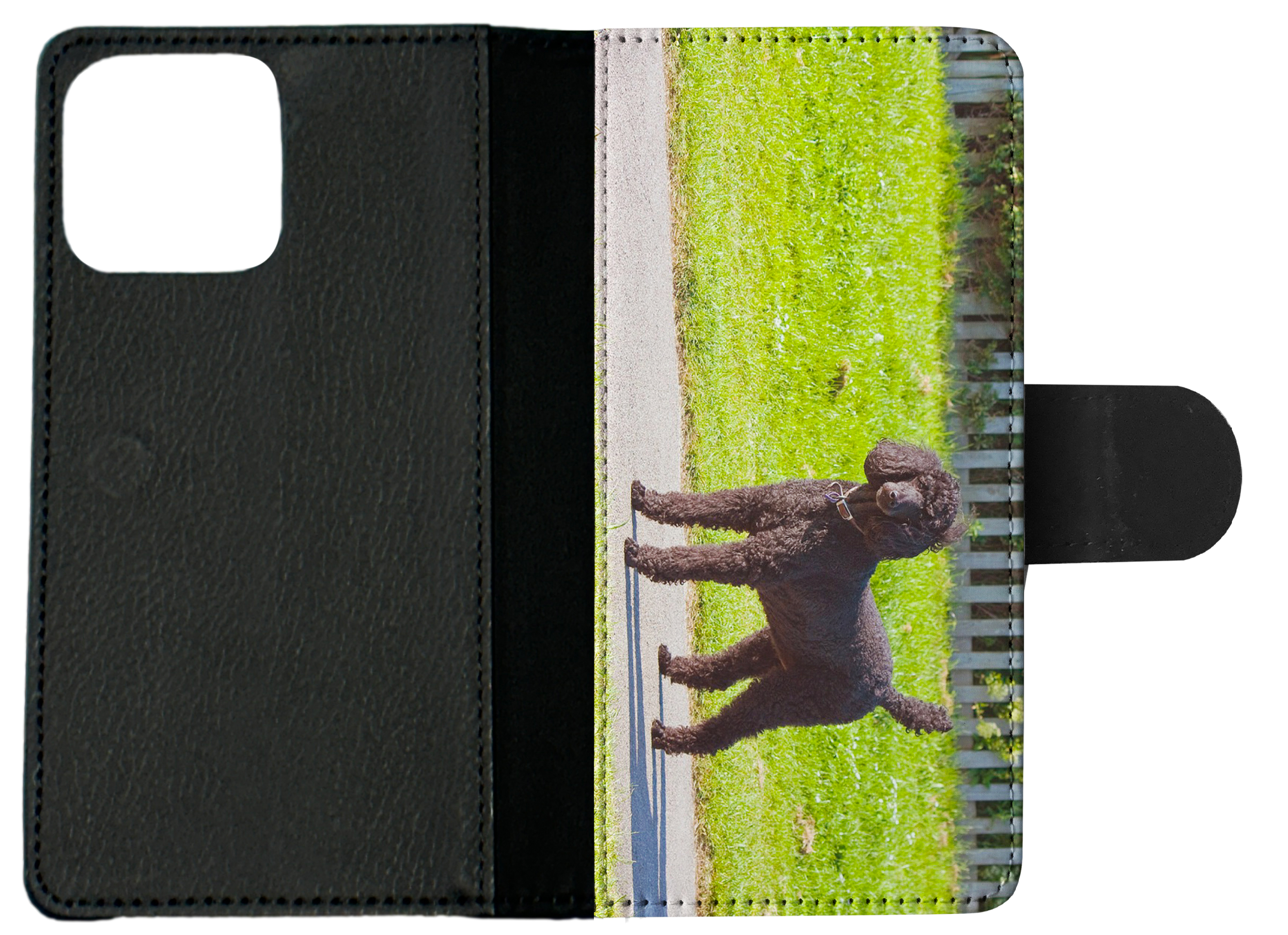 FLIP CASE FOR APPLE IPHONE|POODLE DOG 13 - Foto 9 di 193