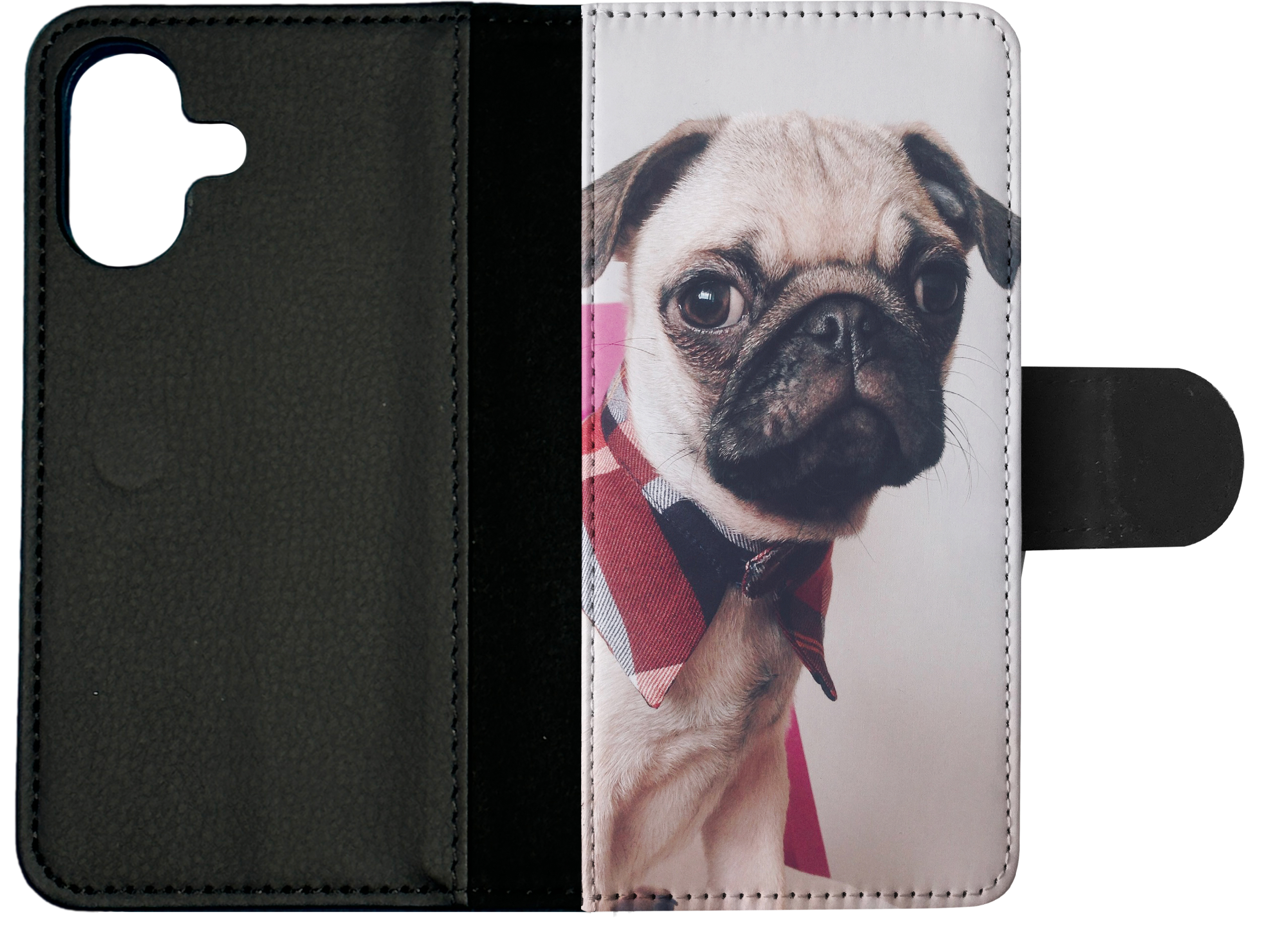 FLIP CASE FOR APPLE IPHONE|CUTE DOG PUPPY CANINE PUG 14 - Picture 24 of 193