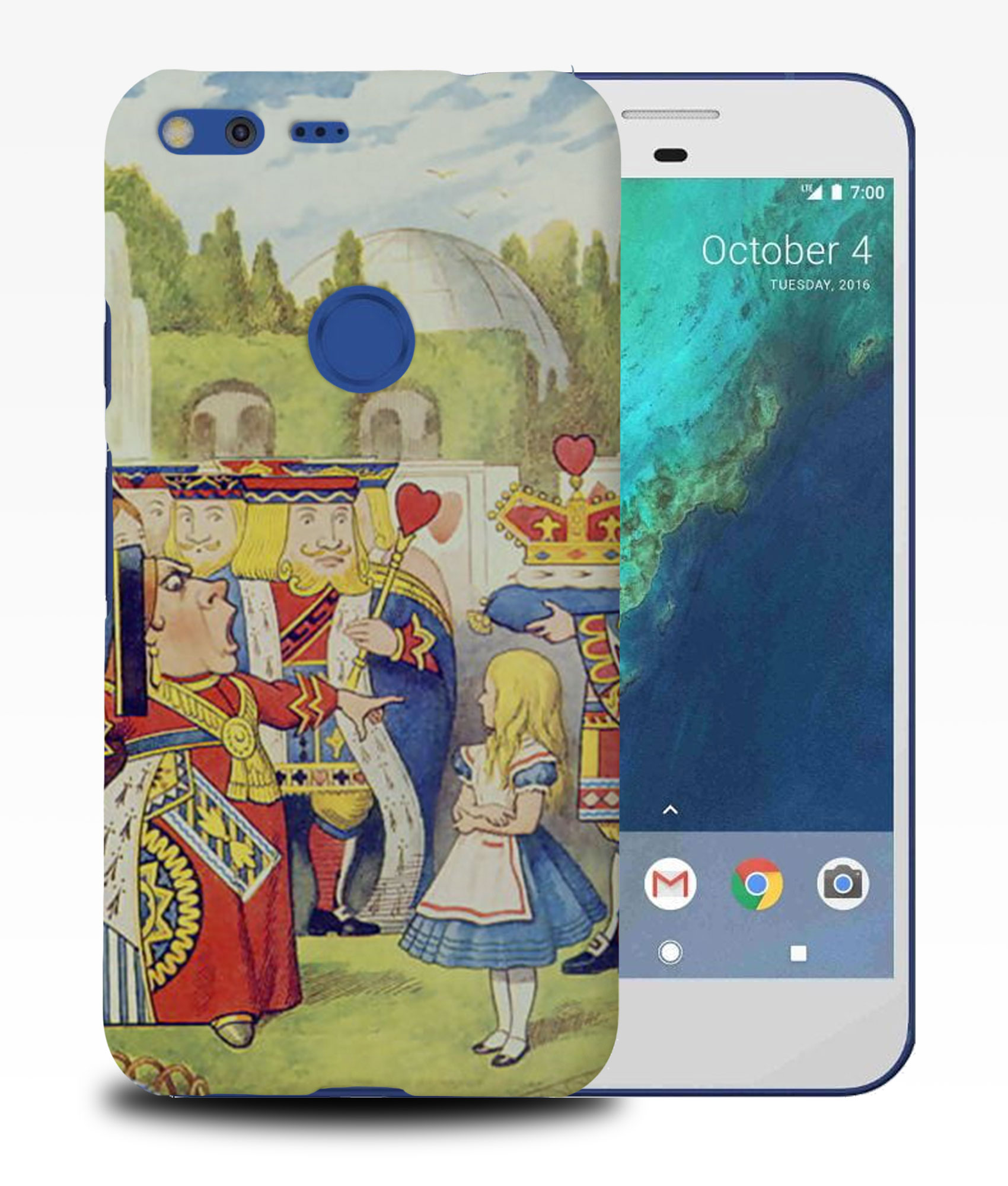 CASE COVER FOR GOOGLE PIXEL|ALICE IN WONDERLAND ART #28 - Picture 10 of 11