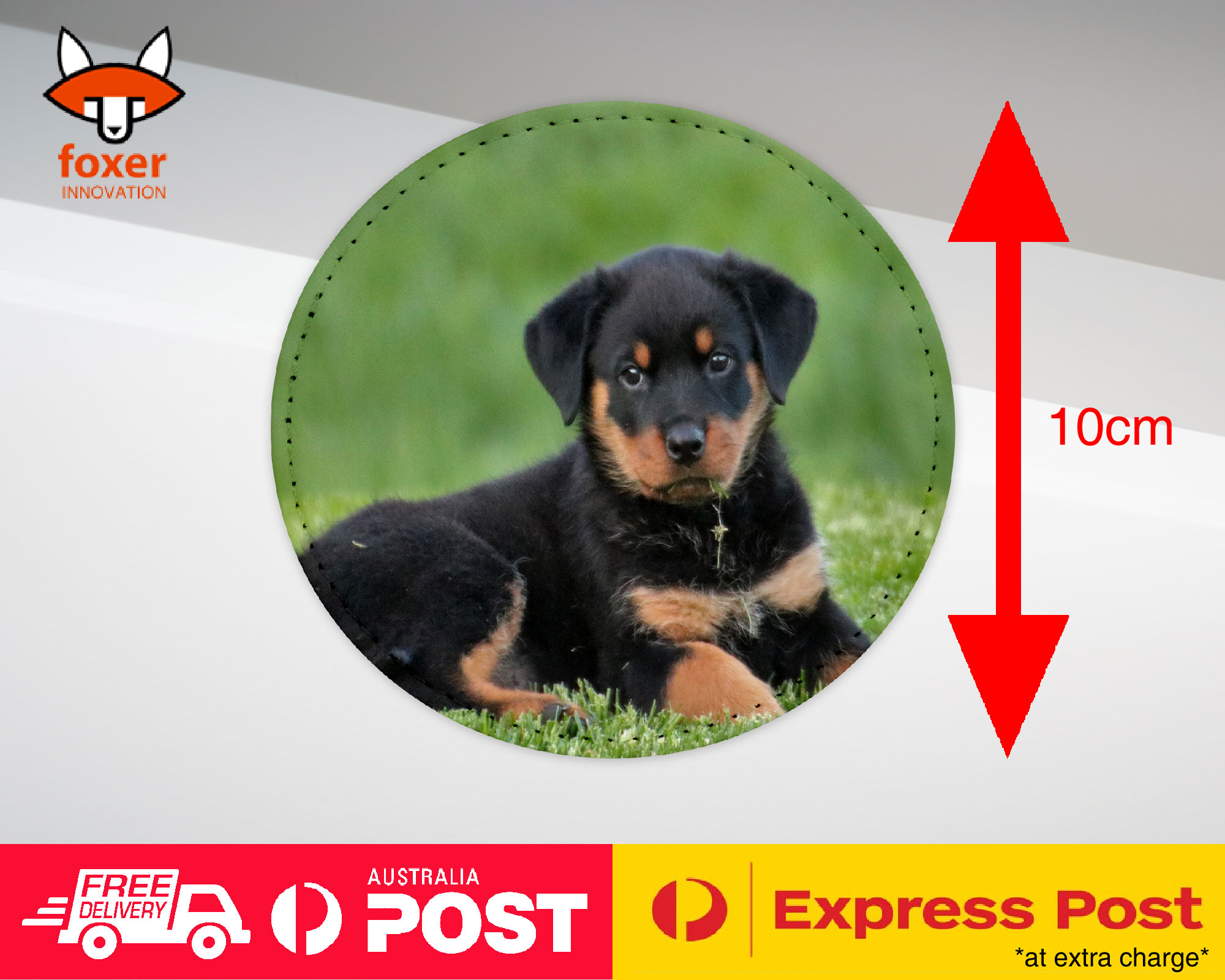 ALFOMBRA DE CAFÉ DE MONTAÑA | ROTTWEILER PERRO 8 - Imagen 7 de 21