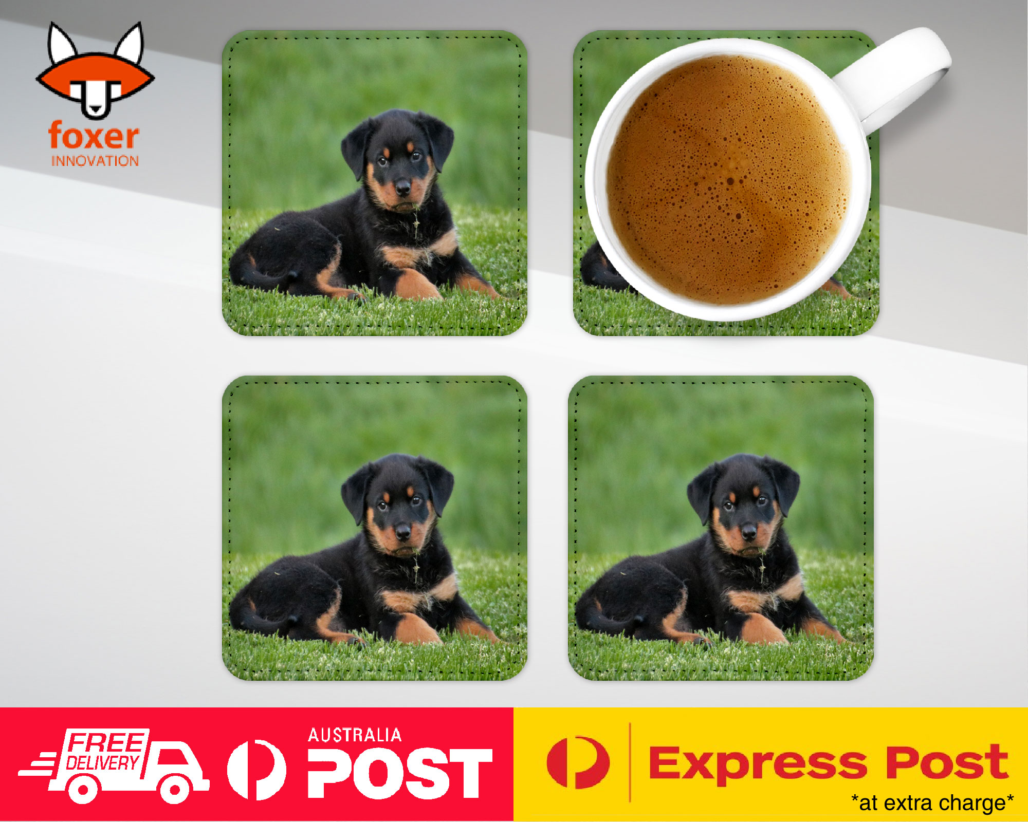 ALFOMBRA DE CAFÉ DE MONTAÑA | ROTTWEILER PERRO 8 - Imagen 16 de 21