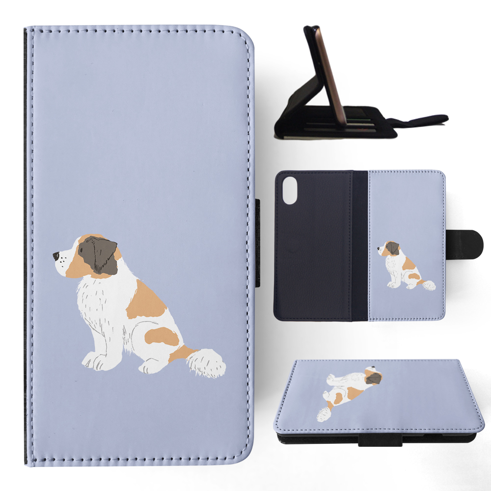 FLIP CASE FOR APPLE IPHONE|SAINT BERNARD DOG 1 - Picture 114 of 193