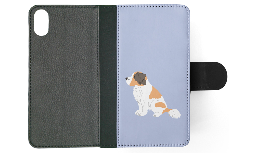 FLIP CASE FOR APPLE IPHONE|SAINT BERNARD DOG 1 - Picture 122 of 193