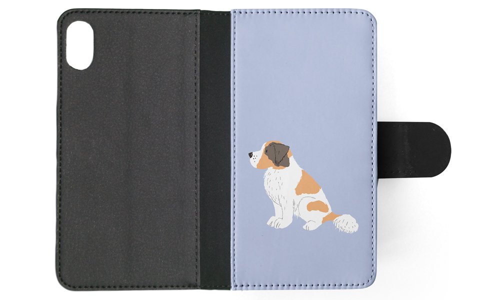 FLIP CASE FOR APPLE IPHONE|SAINT BERNARD DOG 1 - Picture 112 of 193