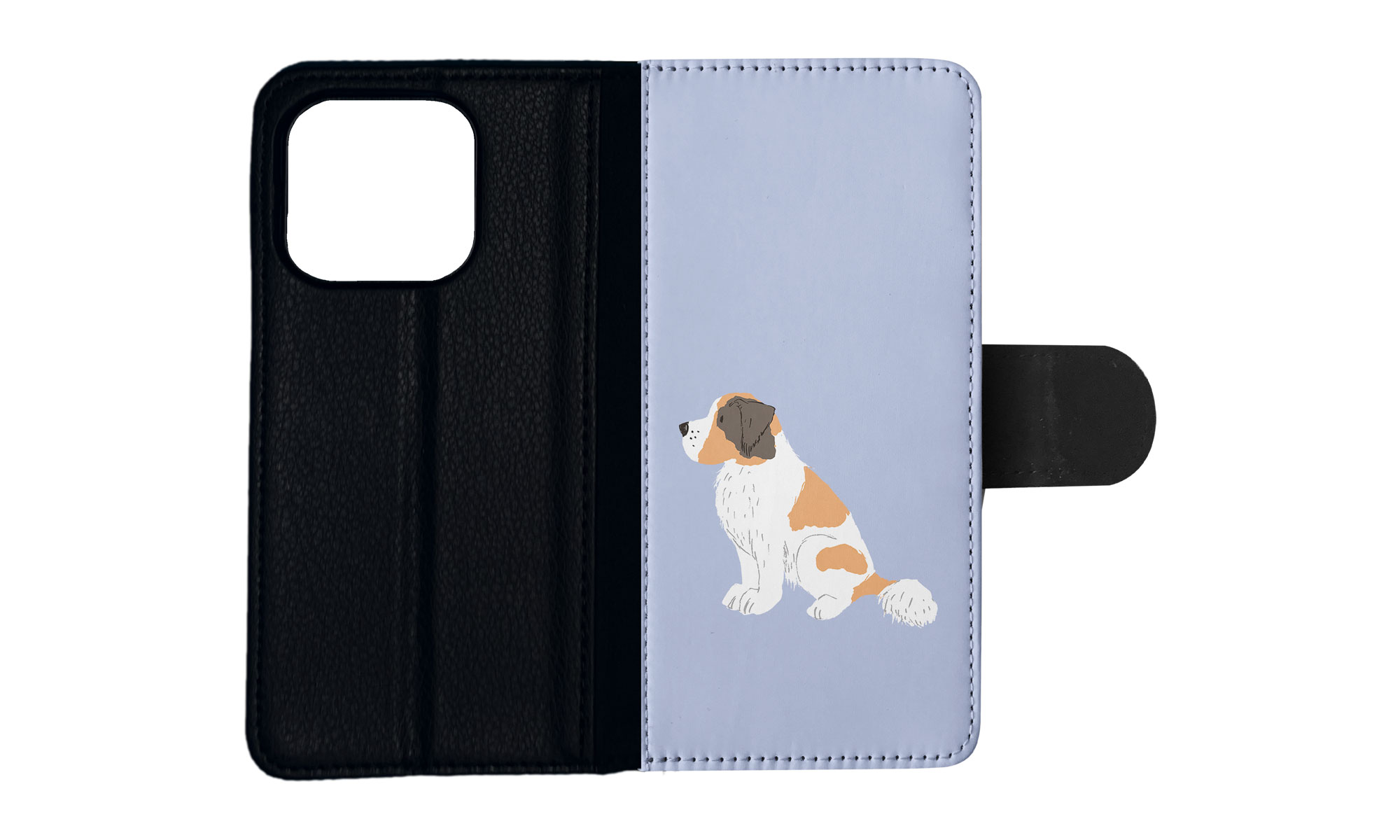 FLIP CASE FOR APPLE IPHONE|SAINT BERNARD DOG 1 - Picture 74 of 193