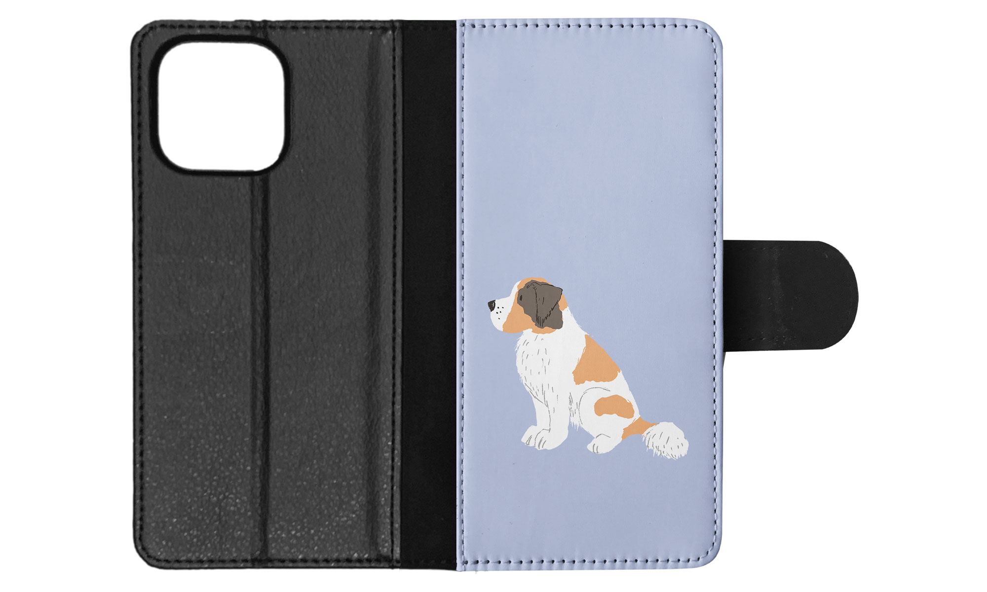 FLIP CASE FOR APPLE IPHONE|SAINT BERNARD DOG 1 - Picture 69 of 193