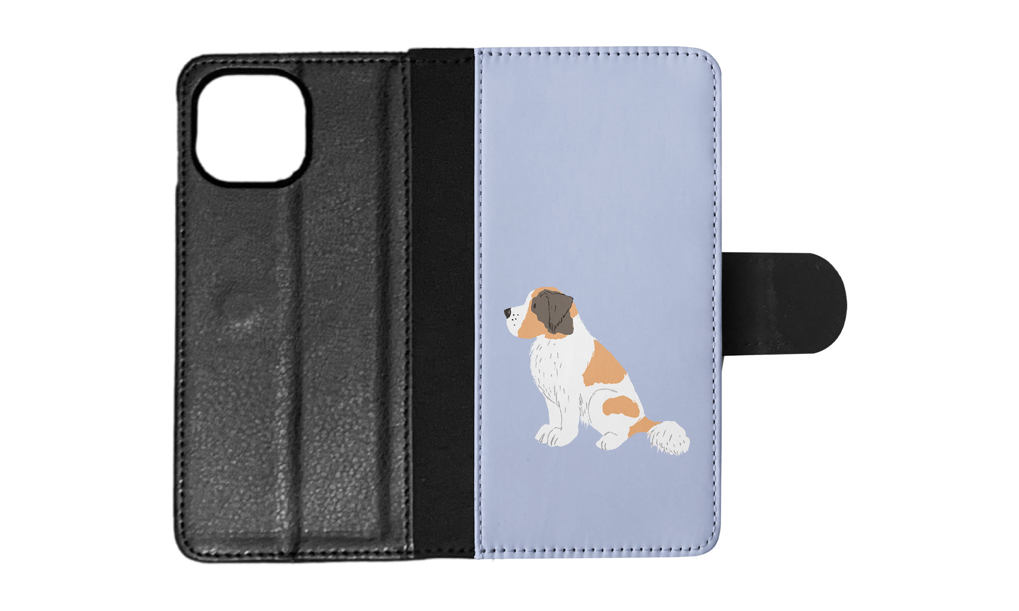 FLIP CASE FOR APPLE IPHONE|SAINT BERNARD DOG 1 - Picture 64 of 193