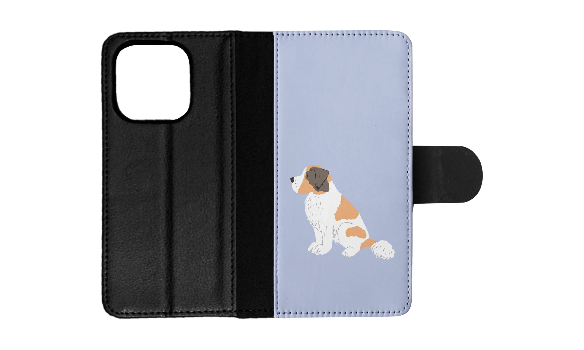 FLIP CASE FOR APPLE IPHONE|SAINT BERNARD DOG 1 - Picture 54 of 193