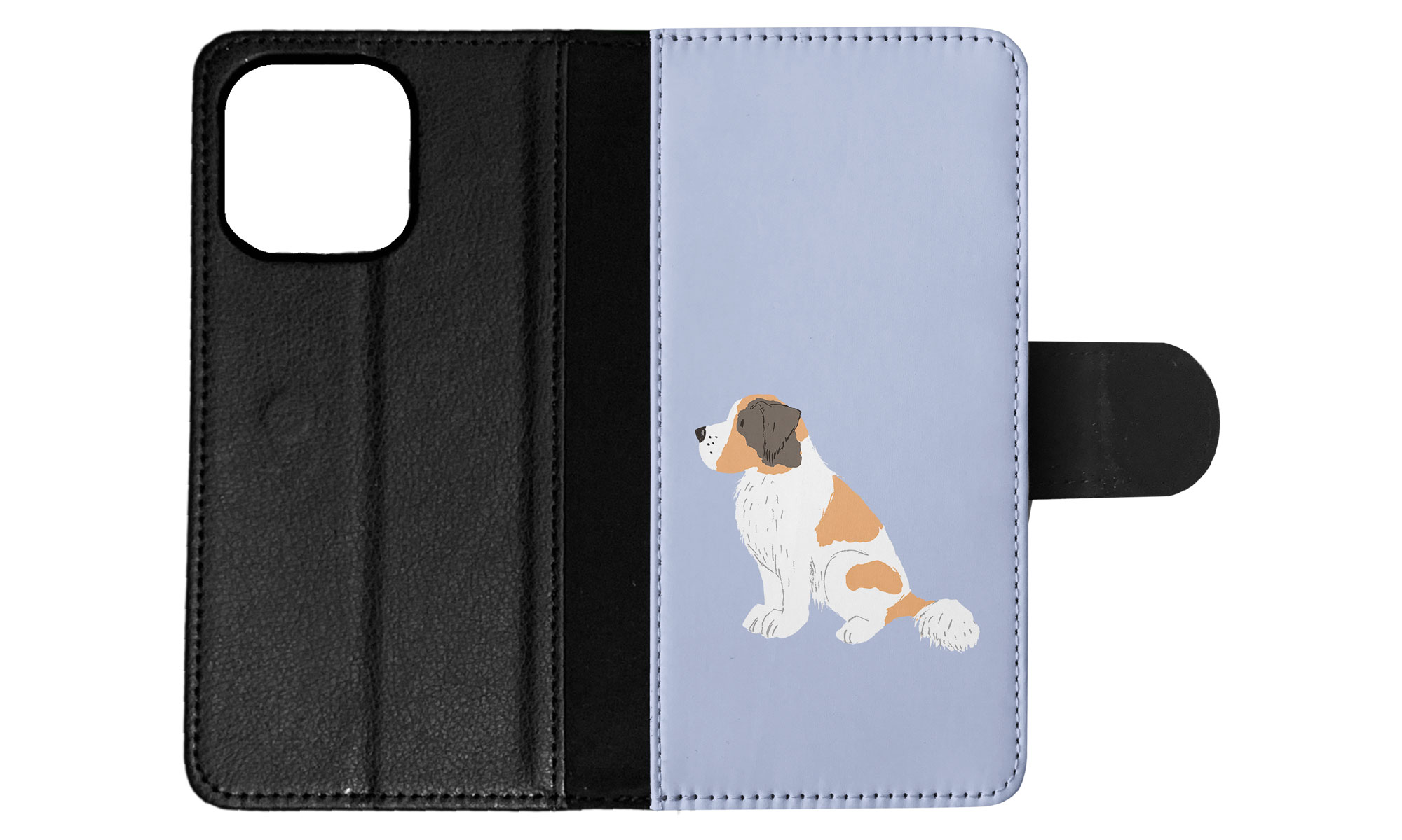 FLIP CASE FOR APPLE IPHONE|SAINT BERNARD DOG 1 - Picture 49 of 193