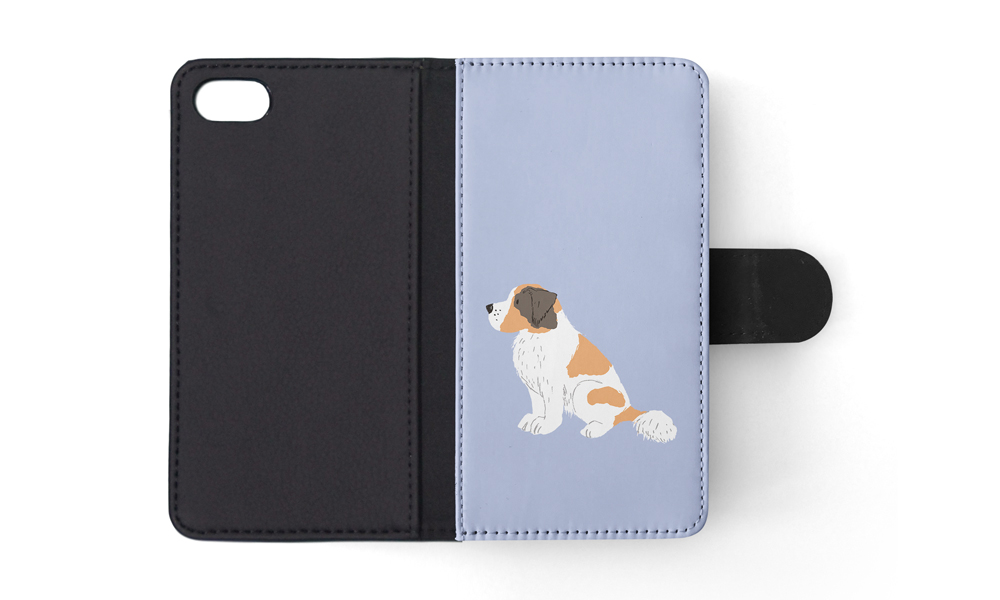 FLIP CASE FOR APPLE IPHONE|SAINT BERNARD DOG 1 - Picture 137 of 193