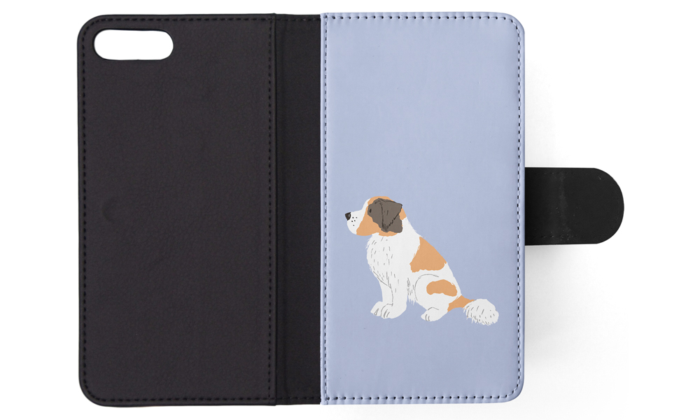 FLIP CASE FOR APPLE IPHONE|SAINT BERNARD DOG 1 - Picture 132 of 193