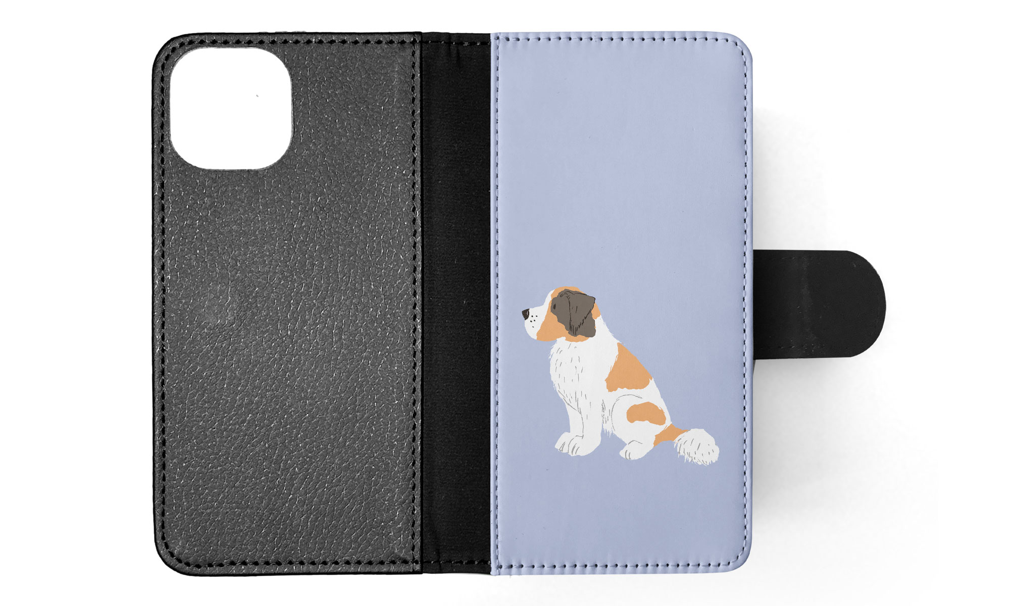 FLIP CASE FOR APPLE IPHONE|SAINT BERNARD DOG 1 - Picture 44 of 193