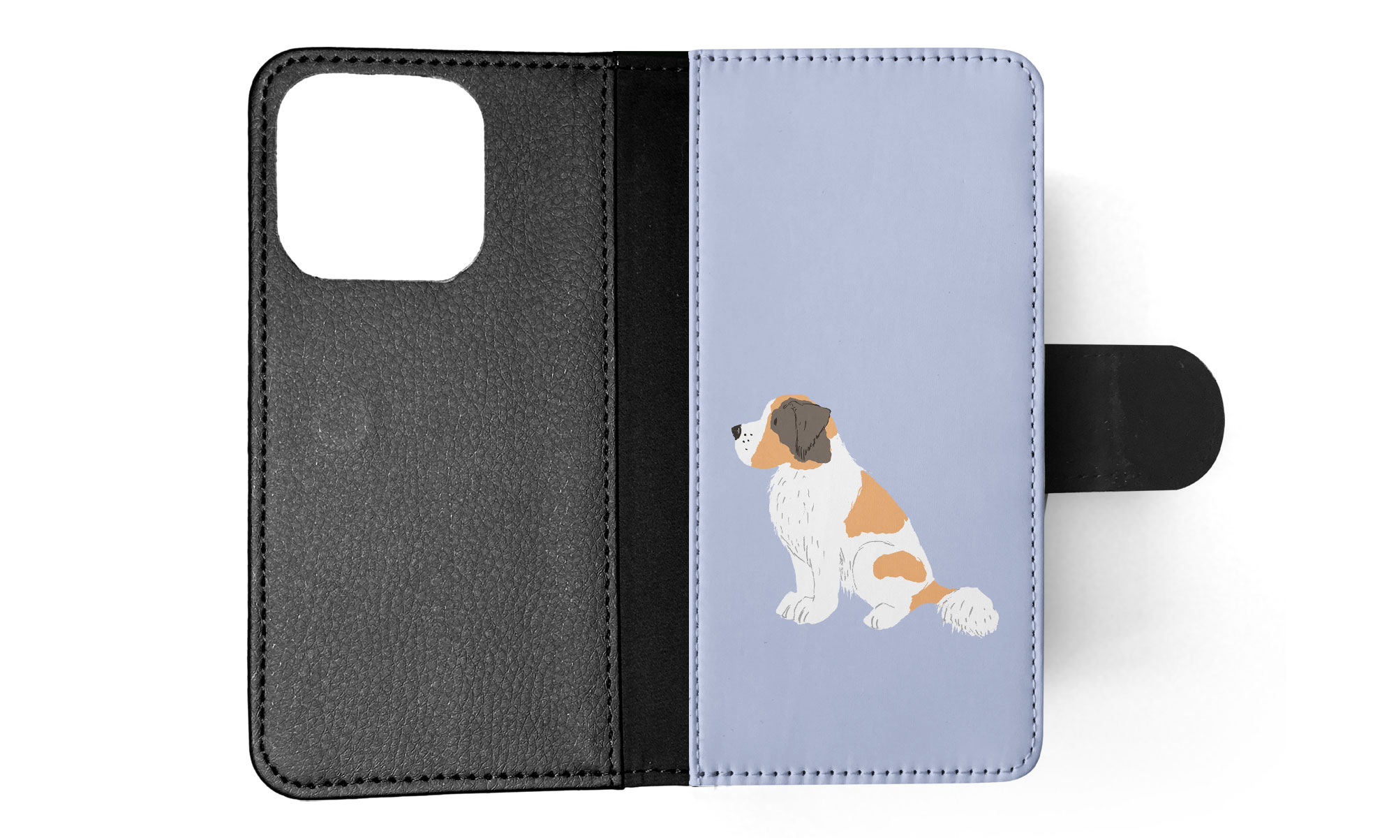 FLIP CASE FOR APPLE IPHONE|SAINT BERNARD DOG 1 - Picture 34 of 193