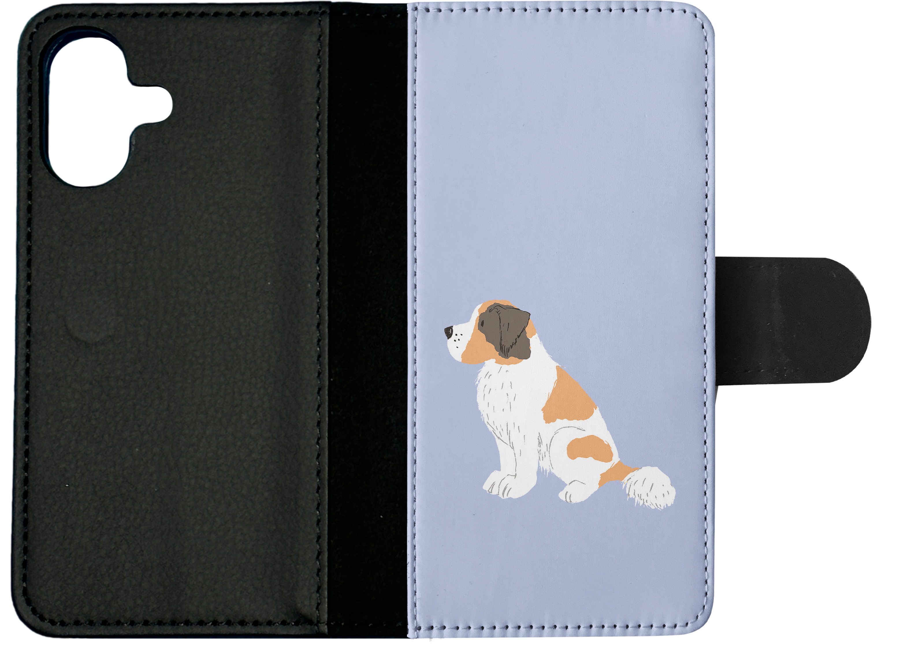 FLIP CASE FOR APPLE IPHONE|SAINT BERNARD DOG 1 - Picture 24 of 193