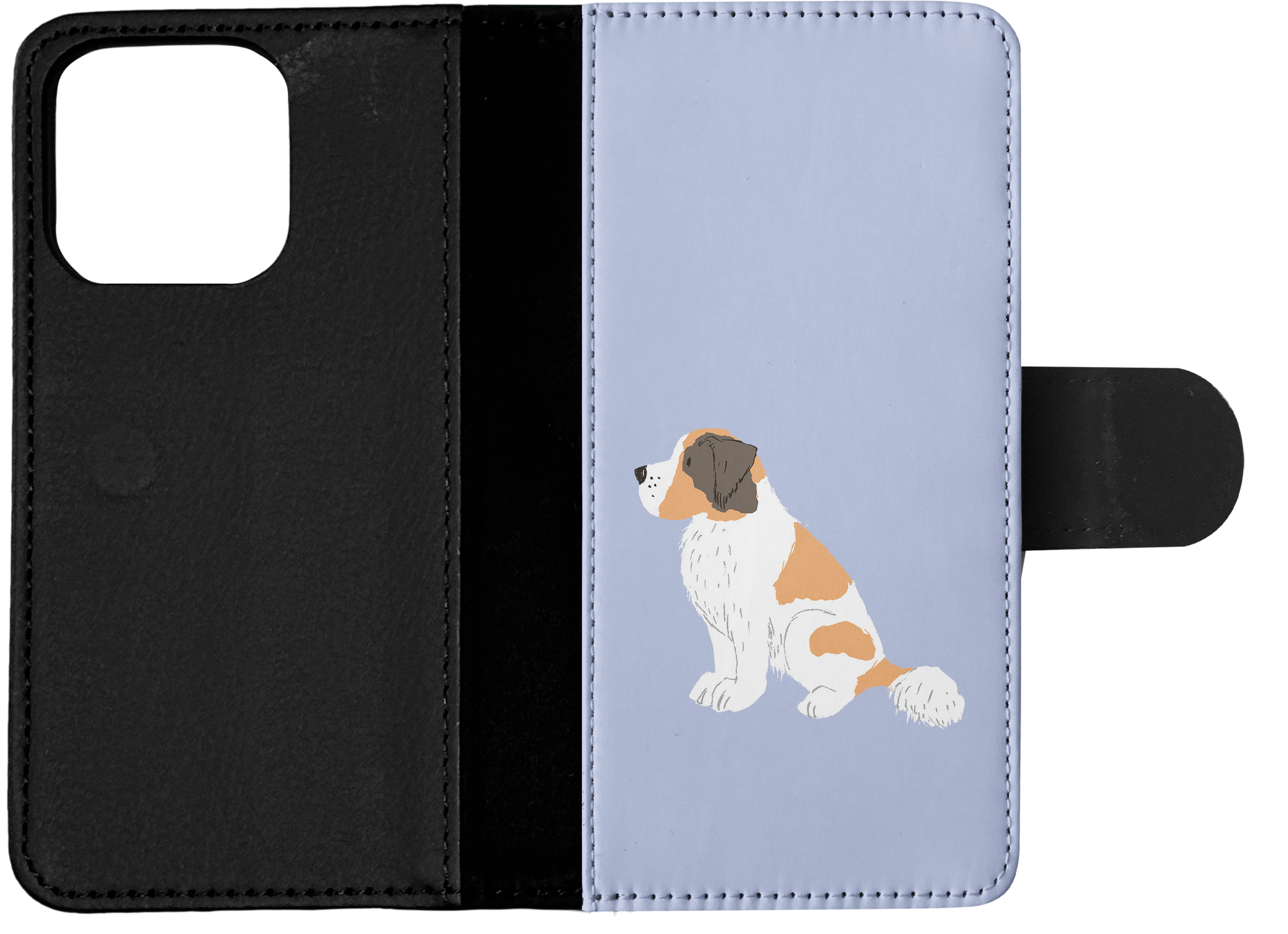 FLIP CASE FOR APPLE IPHONE|SAINT BERNARD DOG 1 - Picture 14 of 193