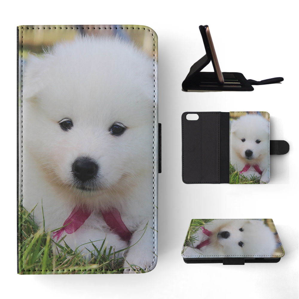 FLIP CASE FOR APPLE IPHONE|SAMOYED DOG 5 - Picture 169 of 193