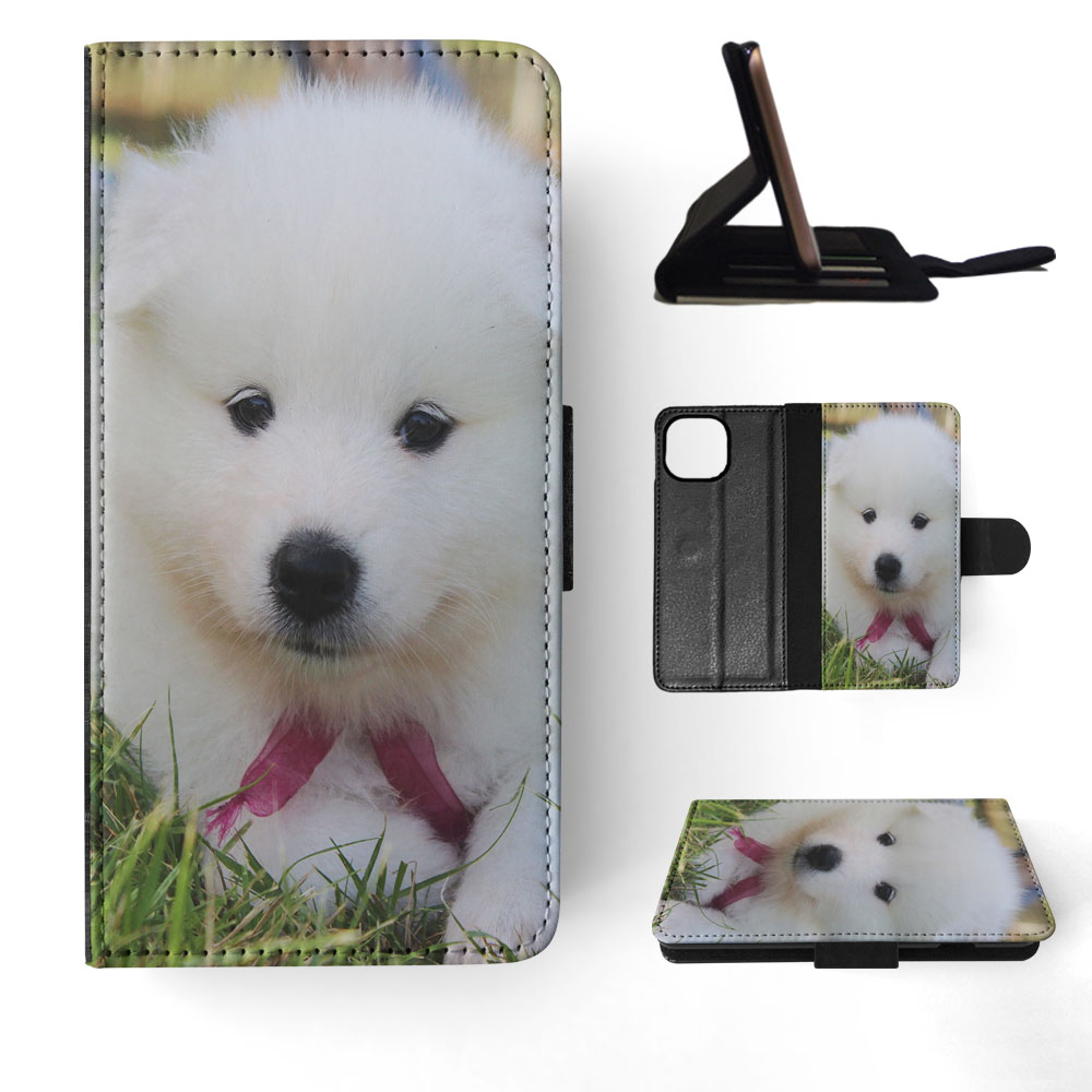 FLIP CASE FOR APPLE IPHONE|SAMOYED DOG 5 - Picture 61 of 193