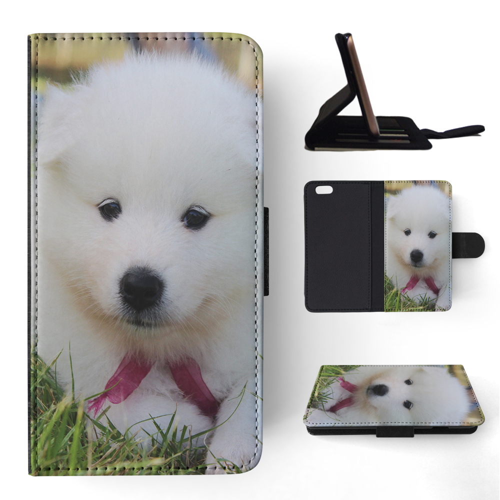 FLIP CASE FOR APPLE IPHONE|SAMOYED DOG 5 - Picture 159 of 193