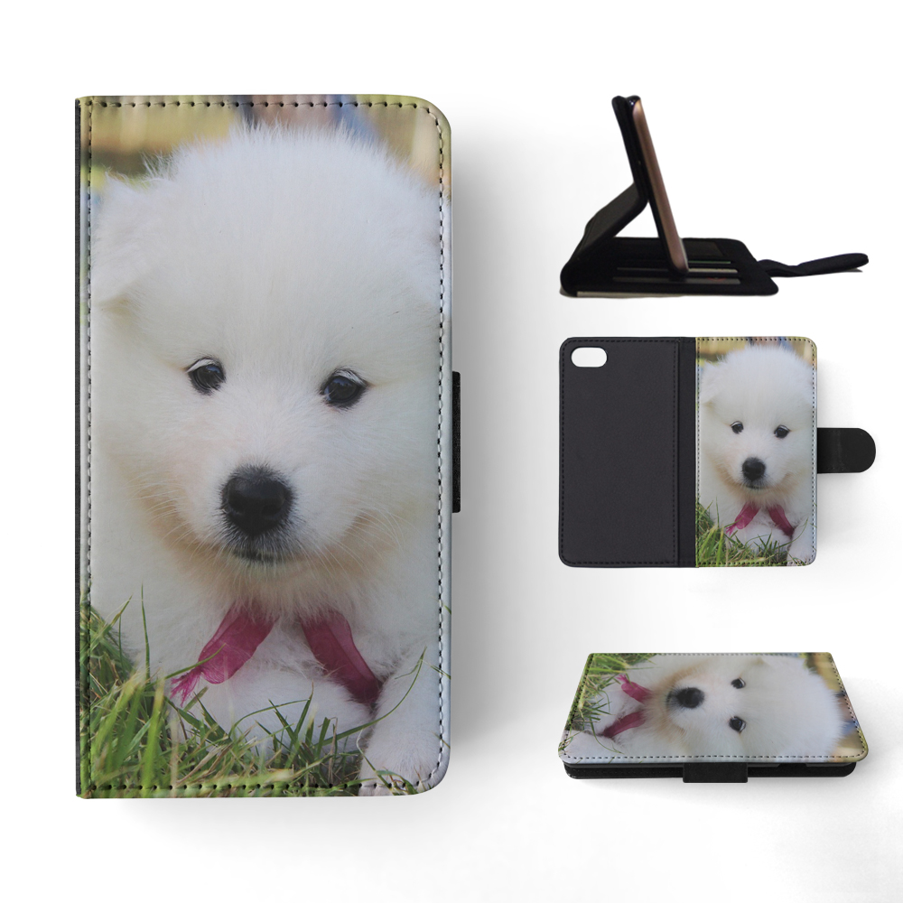 FLIP CASE FOR APPLE IPHONE|SAMOYED DOG 5 - Picture 134 of 193