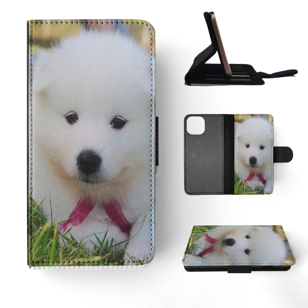 FLIP CASE FOR APPLE IPHONE|SAMOYED DOG 5 - Picture 41 of 193