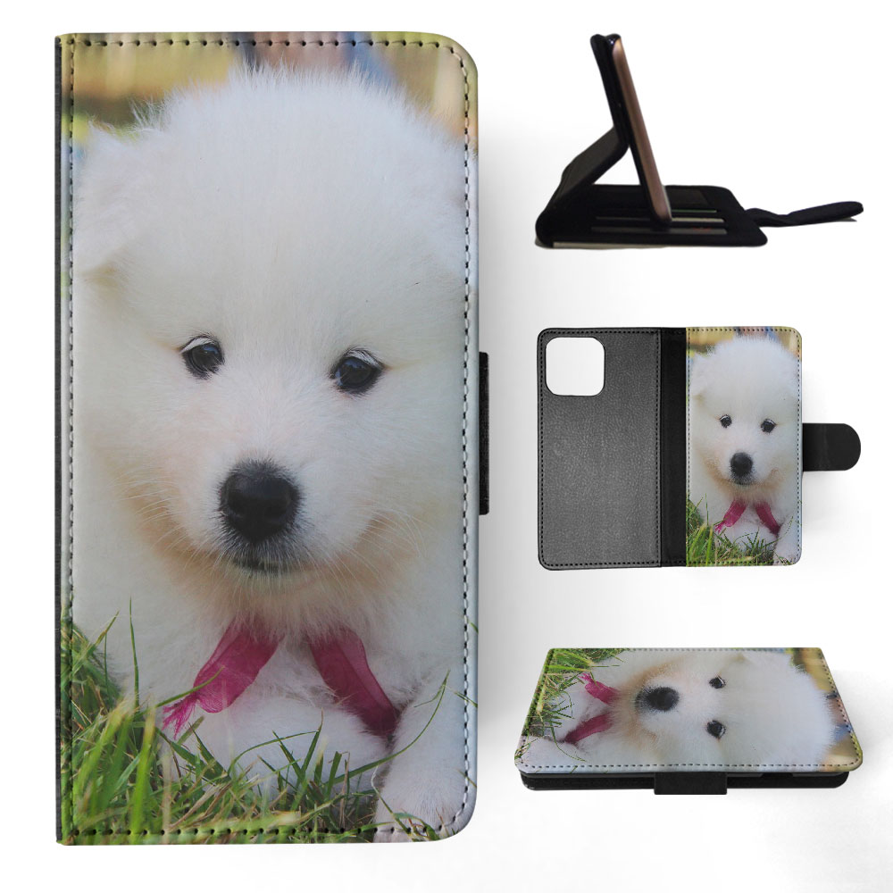 FLIP CASE FOR APPLE IPHONE|SAMOYED DOG 5 - Picture 26 of 193