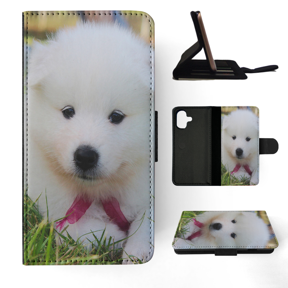 FLIP CASE FOR APPLE IPHONE|SAMOYED DOG 5 - Picture 21 of 193