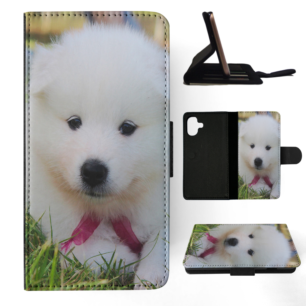 FLIP CASE FOR APPLE IPHONE|SAMOYED DOG 5 - Picture 16 of 193