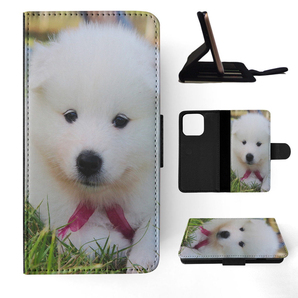 FLIP CASE FOR APPLE IPHONE|SAMOYED DOG 5 - Picture 11 of 193