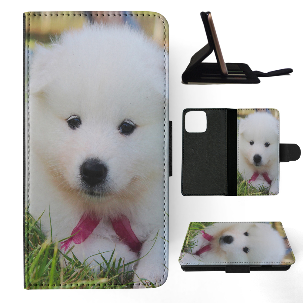 FLIP CASE FOR APPLE IPHONE|SAMOYED DOG 5 - Picture 6 of 193