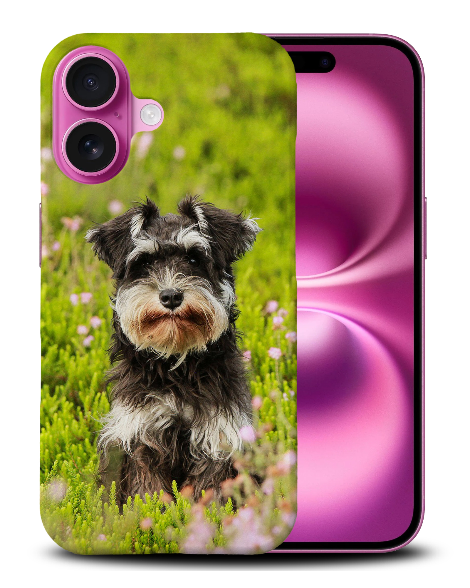 CASE COVER FOR APPLE IPHONE|SCHNAUZER DOG 1 - Foto 5 di 44