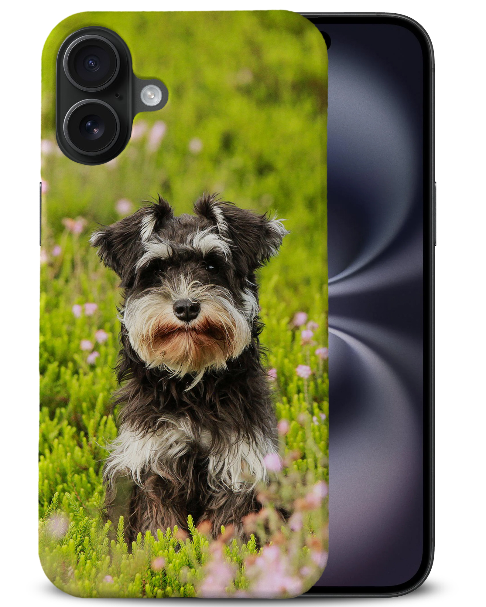 CASE COVER FOR APPLE IPHONE|SCHNAUZER DOG 1 - Foto 4 di 44
