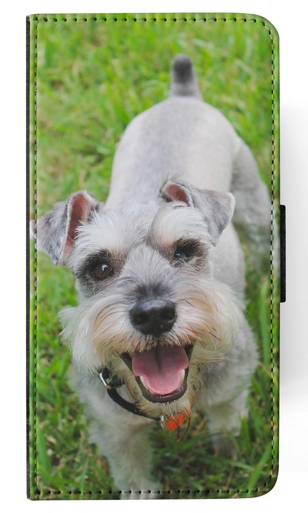 FLIP CASE FOR APPLE IPHONE|SCHNAUZER DOG 3 - Picture 120 of 193