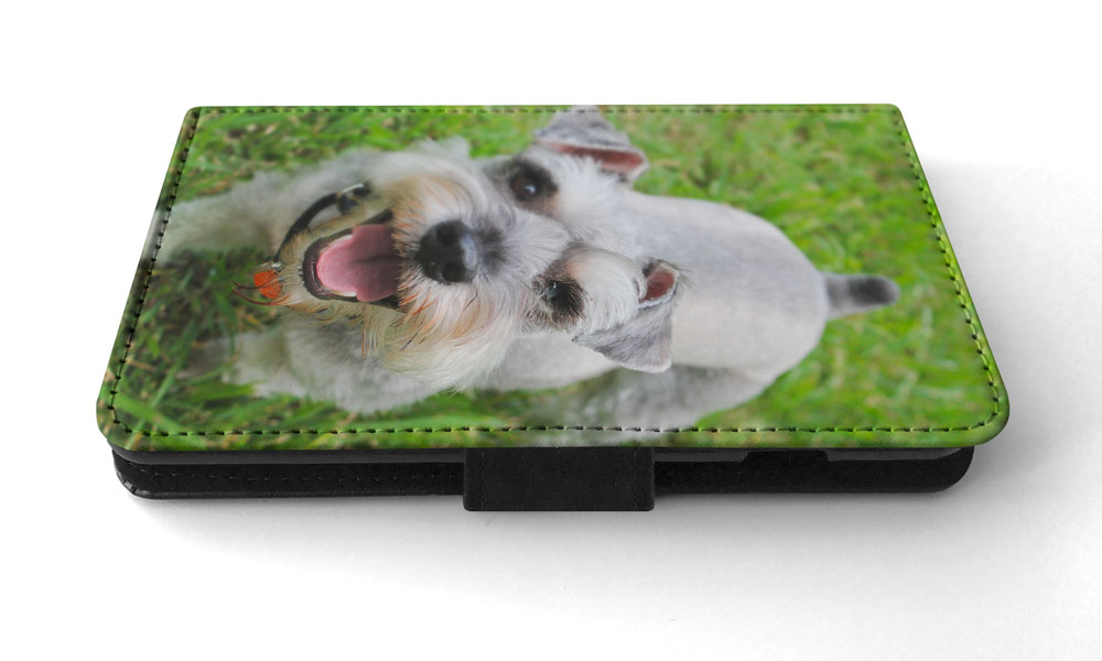 FLIP CASE FOR APPLE IPHONE|SCHNAUZER DOG 3 - Picture 171 of 193