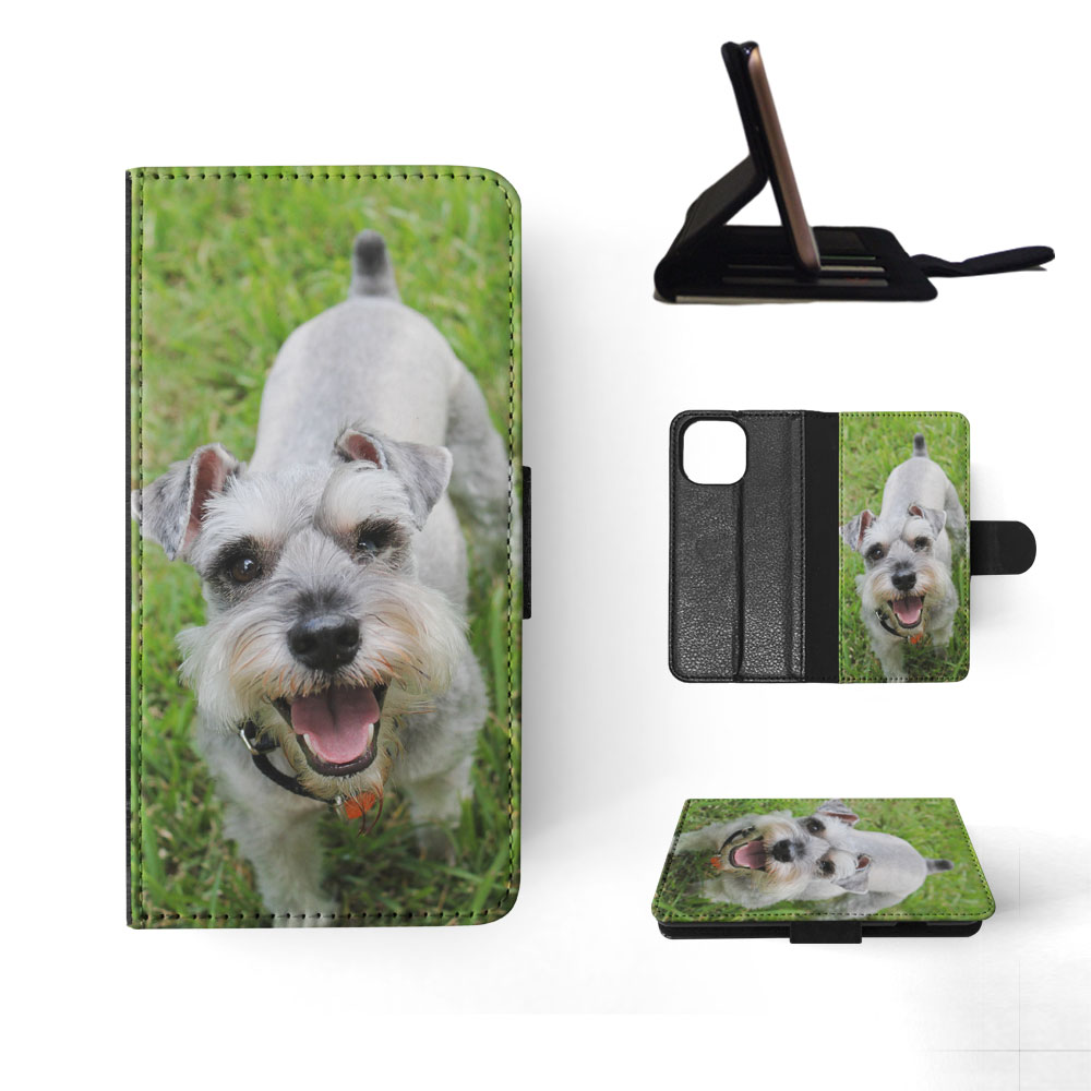 FLIP CASE FOR APPLE IPHONE|SCHNAUZER DOG 3 - Picture 81 of 193