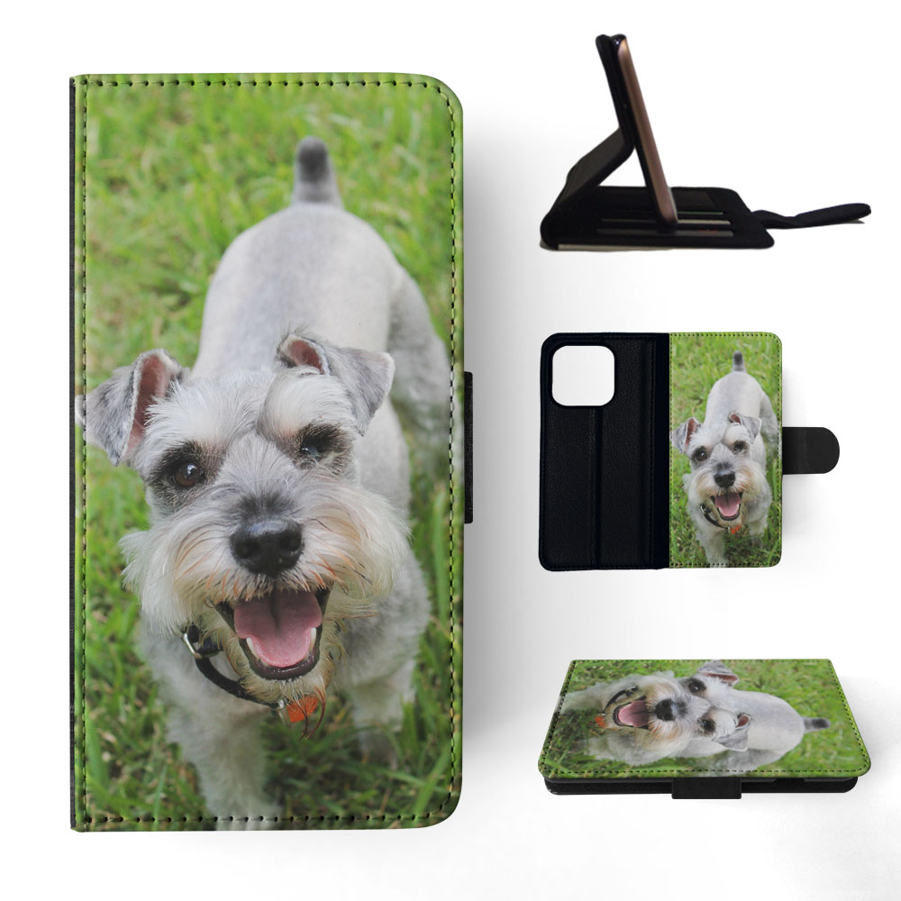 FLIP CASE FOR APPLE IPHONE|SCHNAUZER DOG 3 - Picture 71 of 193