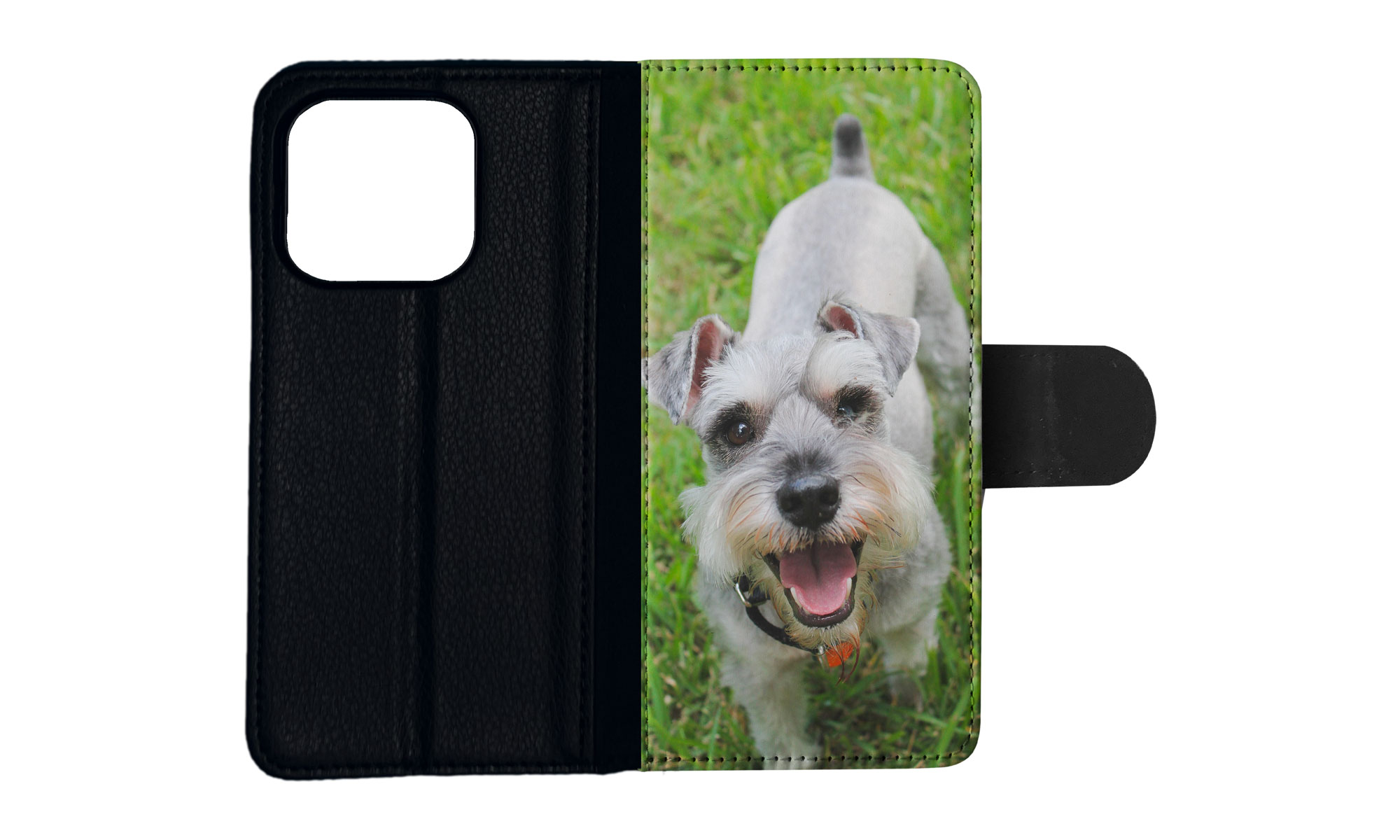 FLIP CASE FOR APPLE IPHONE|SCHNAUZER DOG 3 - Picture 74 of 193