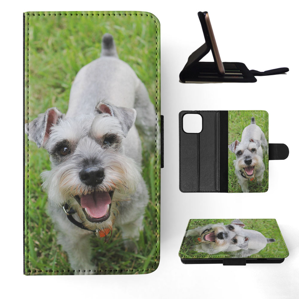 FLIP CASE FOR APPLE IPHONE|SCHNAUZER DOG 3 - Picture 66 of 193