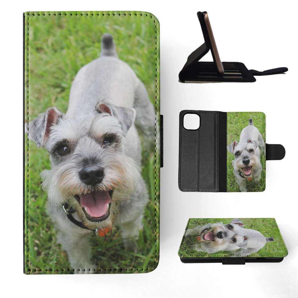 FLIP CASE FOR APPLE IPHONE|SCHNAUZER DOG 3 - Picture 56 of 193