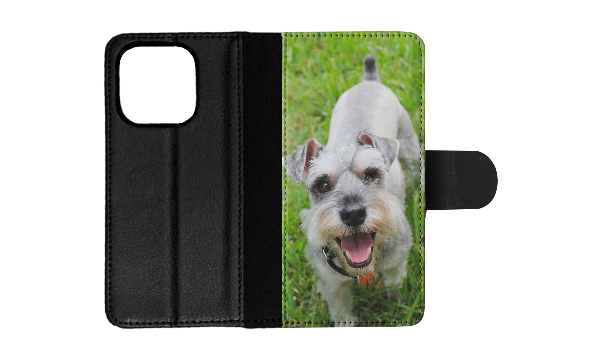 FLIP CASE FOR APPLE IPHONE|SCHNAUZER DOG 3 - Picture 54 of 193