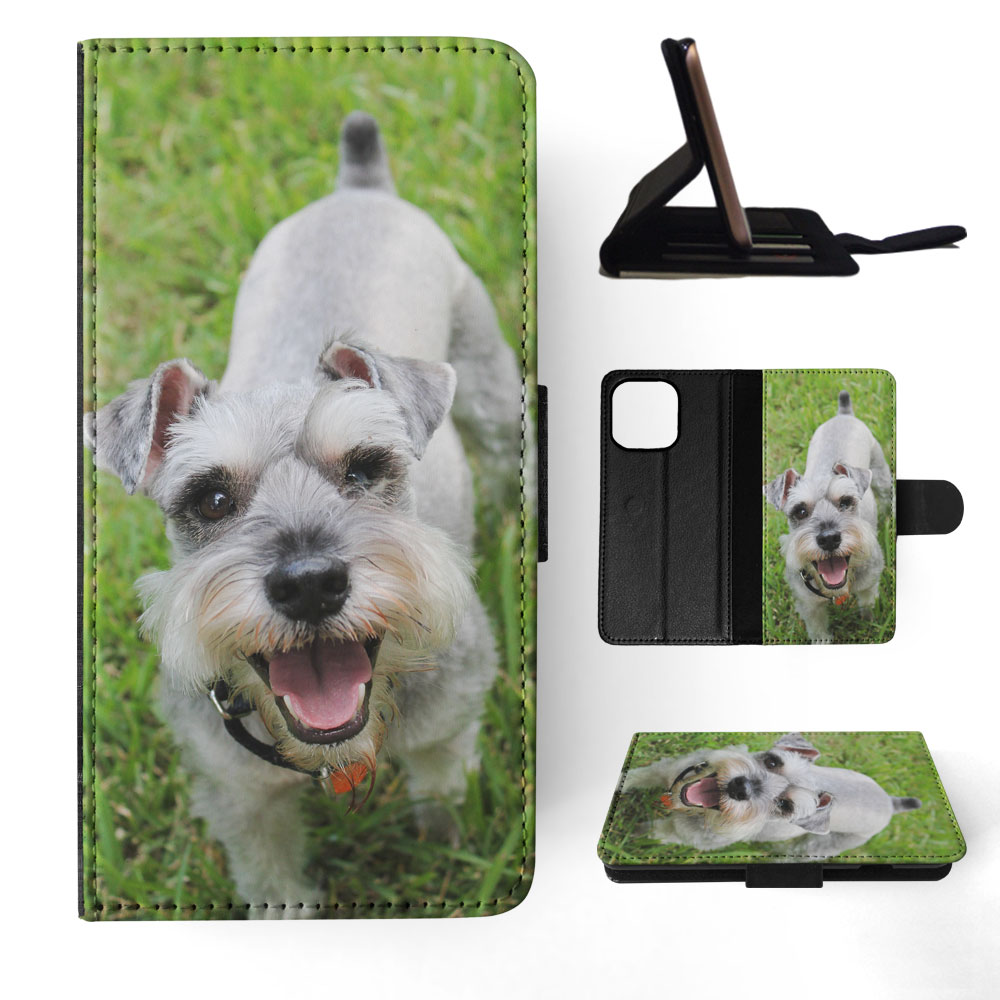 FLIP CASE FOR APPLE IPHONE|SCHNAUZER DOG 3 - Picture 46 of 193