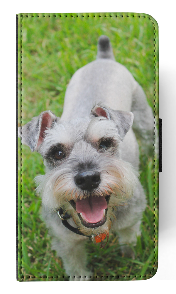 FLIP CASE FOR APPLE IPHONE|SCHNAUZER DOG 3 - Picture 150 of 193